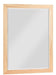 Homelegance Bartly Mirror in Natural B2043-6 image