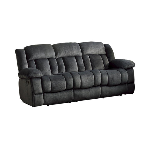 Homelegance Furniture Laurelton Double Reclining Sofa in Charcoal 9636CC-3 image