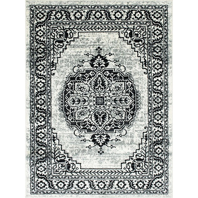 Serang Gray/Black 5' X 7' Area Rug