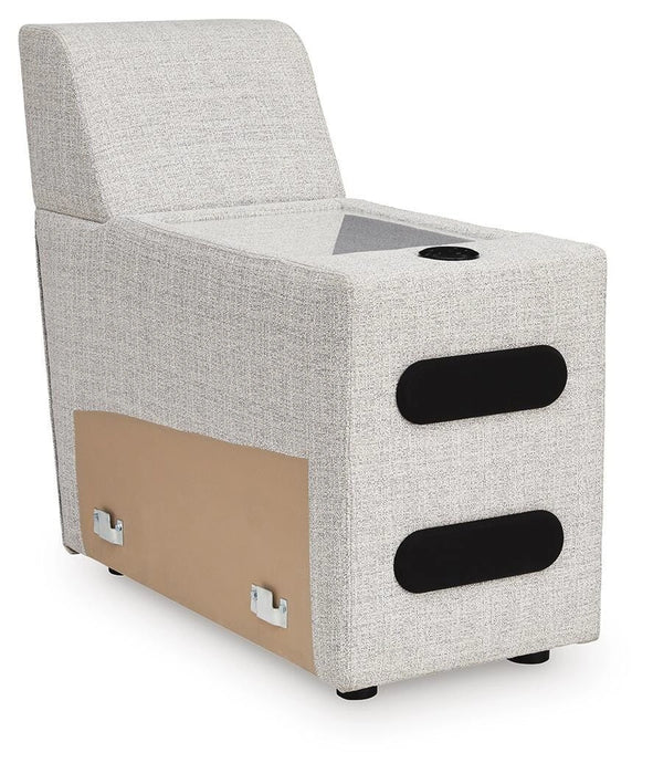 Modmax II Power Reclining Sectional with Chaise and Audio Console
