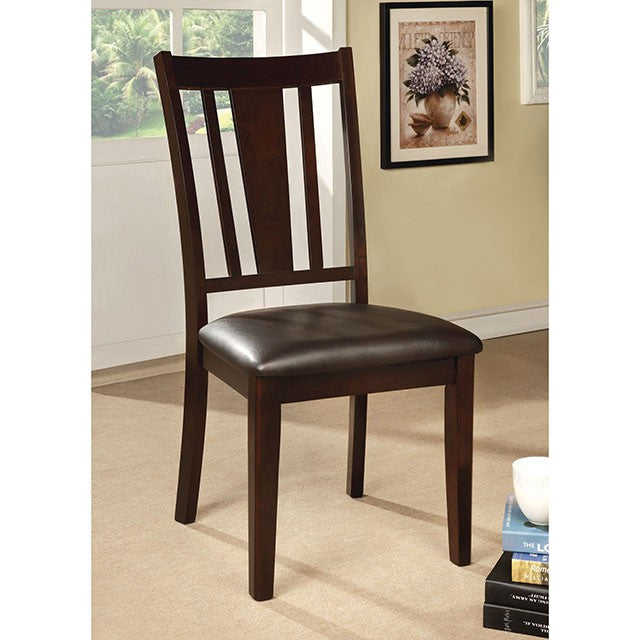 Bridgette I Espresso Side Chair (2/CTN)