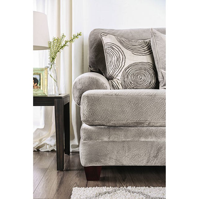 Bonaventura Gray/Pattern Sofa