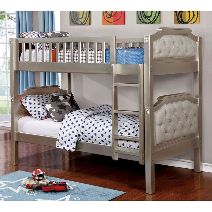 Beatrice Champagne Twin/Twin Bunk Bed image