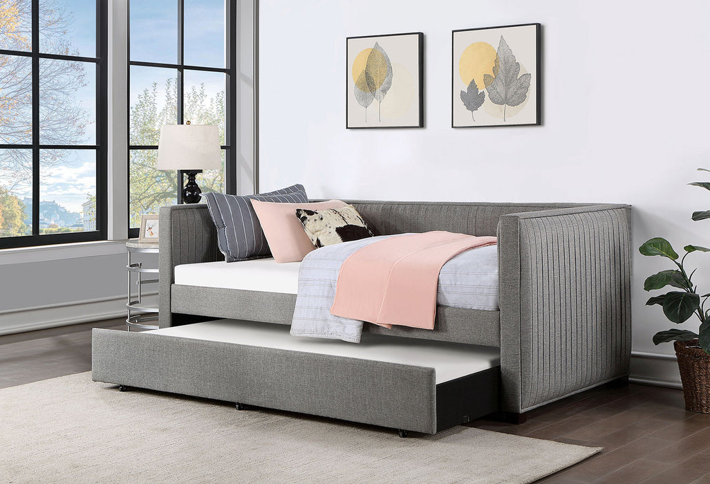 DORAN Twin Daybed w/ Trundle, Gray image