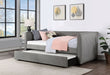 DORAN Twin Daybed w/ Trundle, Gray image