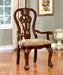 ELANA Brown Cherry Arm Chair (2/CTN) image