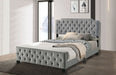 CHARLIZE Cal.King Bed, Gray image