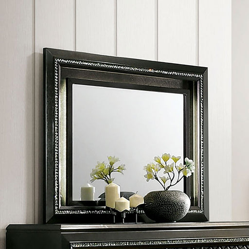 Demetria Metallic Gray Mirror image