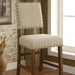SANIA Rustic Oak Bar Chair (2/CTN) image
