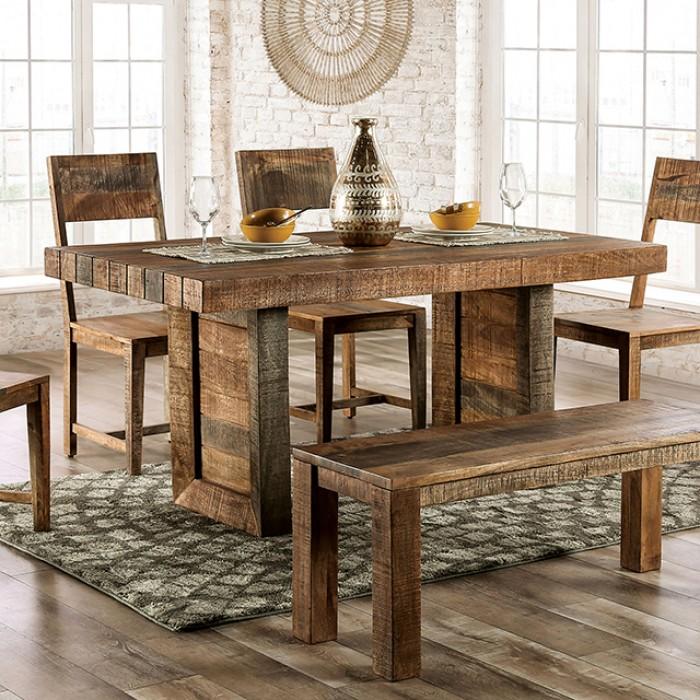 GALANTHUS Dining Table, Weathered Light Natural Tone image
