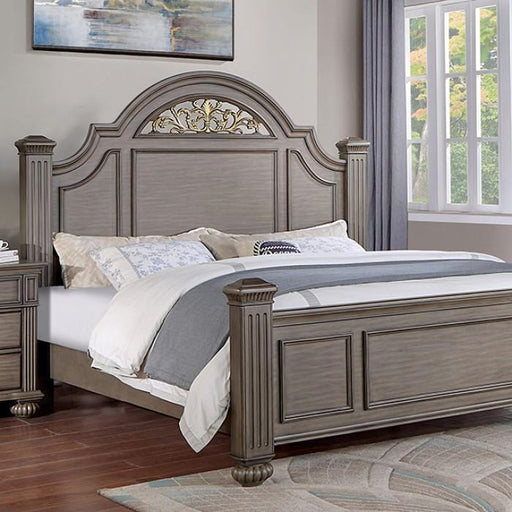 SYRACUSE Queen Bed, Gray image
